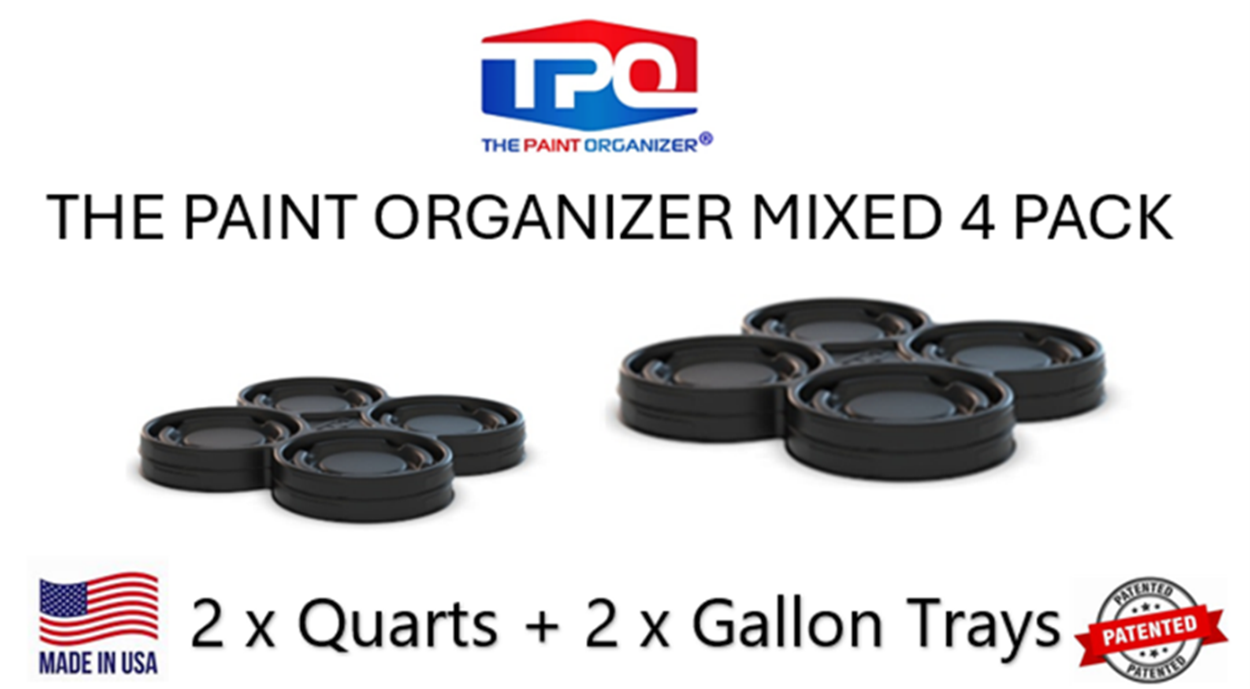 Mixed 4 Pack - 2 x Gallon Trays & 2 x Quart Trays